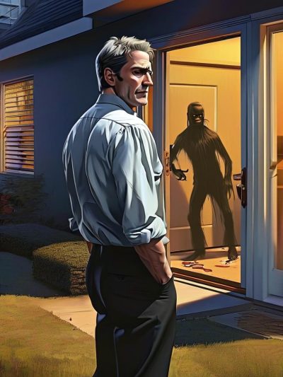 Replace the hostage with a blind person Cover