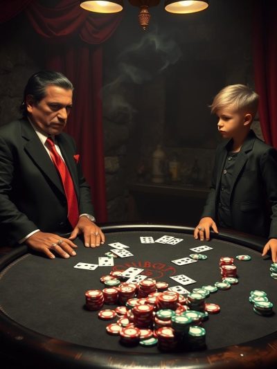 A Gamble of Life and Death chapter 3 Cover