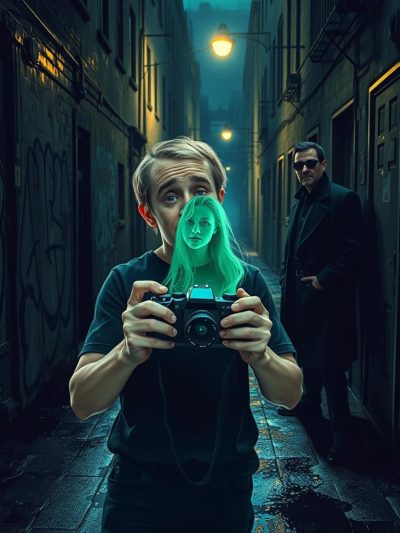 There’s a Ghost in the Camera chapter 3 Cover