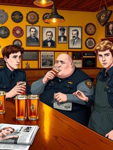 Three Police Officers Cover